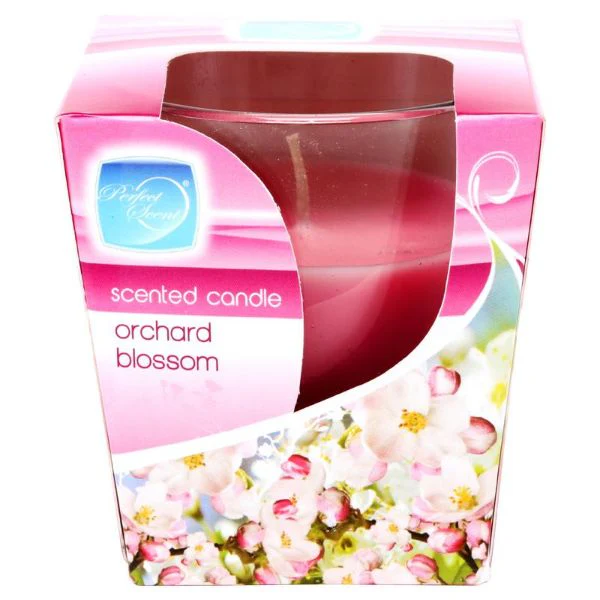 Orchard Blossom Glasslight Scented Candle - 7cm