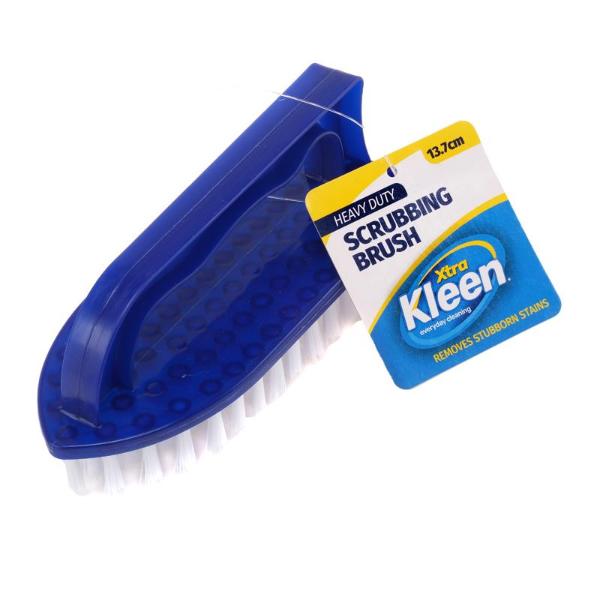 Scrubbing Brush With Handle - 13.7cm x 5.7cm x 6cm - Image 3