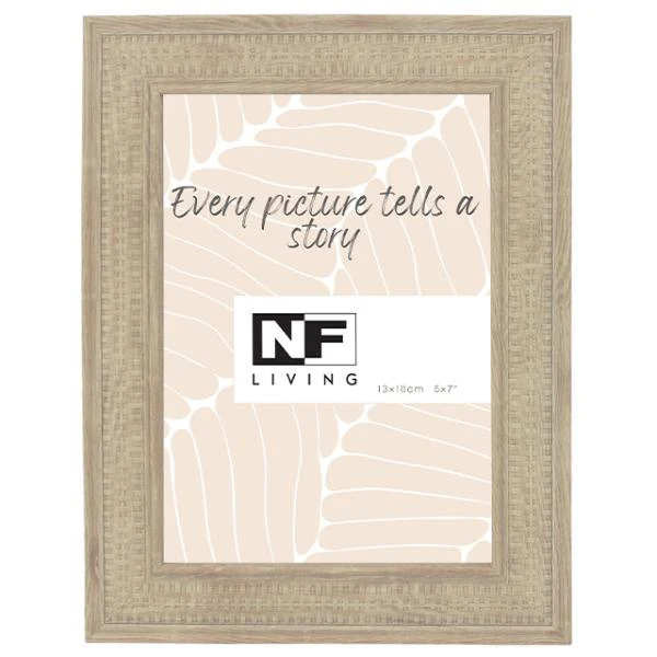 Natural Seanna Photo Frame - 5cm x 7cm