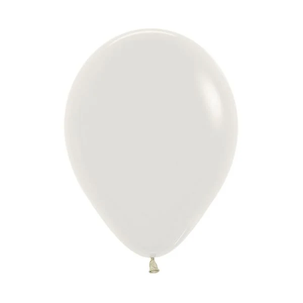 Sempertex 50 Pack Sempertex Pastel Dusk Cream Latex Balloons - 12cm