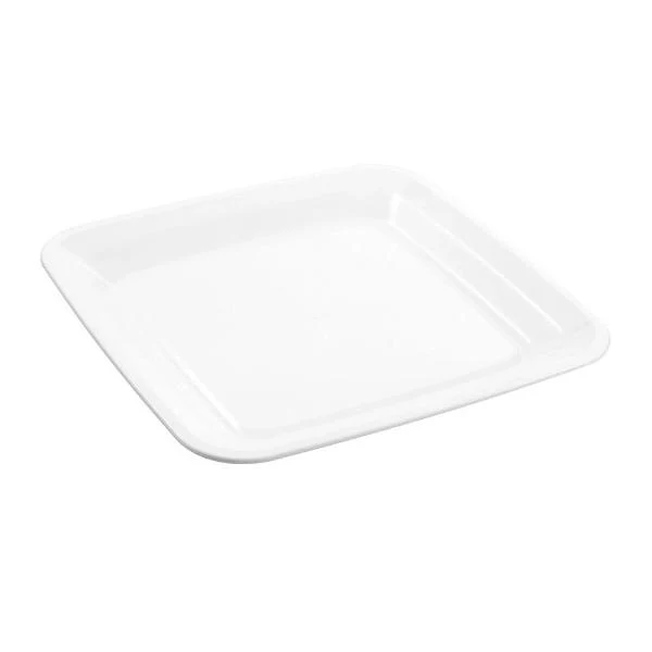 Lemon & Lime White Square Serving Food Snacks Platter - 40cm x 40cm - Image 2