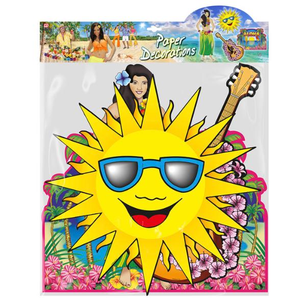 4 Pack Hawaiian Decorations - 50cm - Image 2