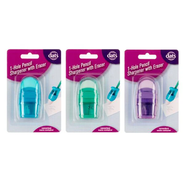 2 Pack Sharpener & Eraser