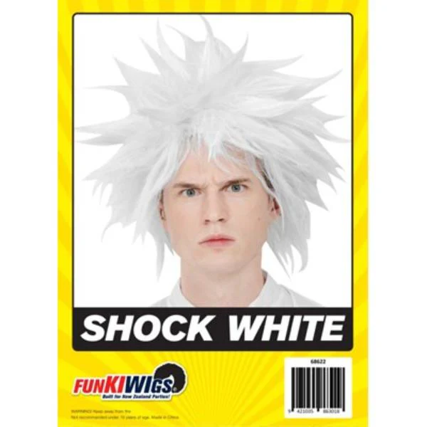 Shock White Wig