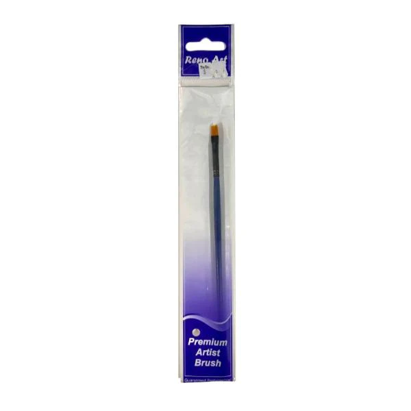 Premium No 2 Artist Synthetic Flat Brush