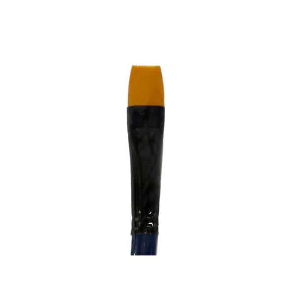 Premium No 8 Artist Synthetic Flat Brush - Image 2