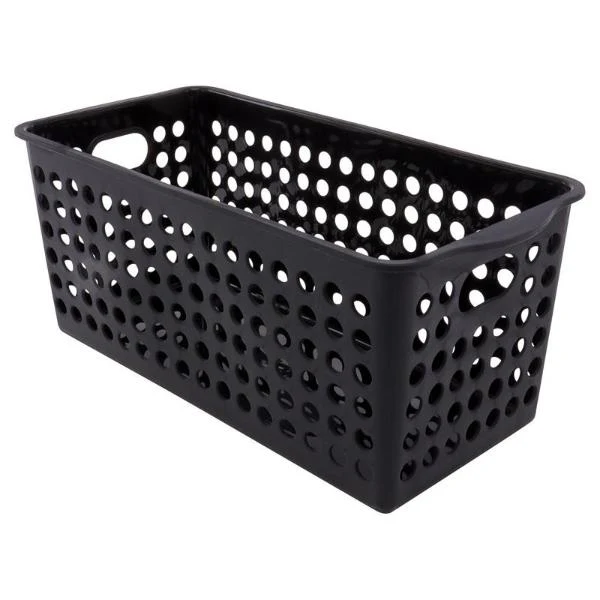 Black 2 Shower Caddy Basket - 30cm x 13.5cm x 12.5cm - Image 2