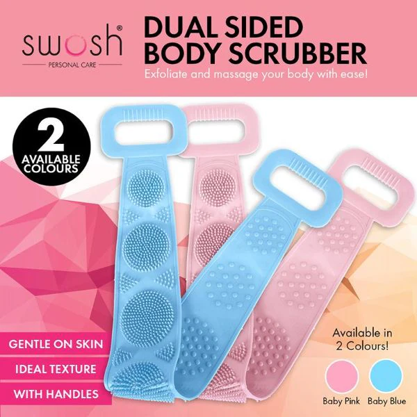 2 In 1 Back & Body Silicone Scrubber - Image 2