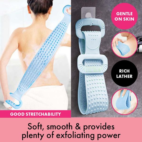 2 In 1 Back & Body Silicone Scrubber - Image 3