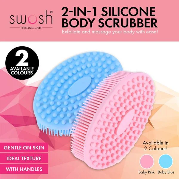 2-In-1 Silicone Body Scrubber - Image 4