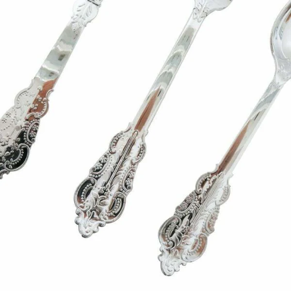 12 Pack Silver Cutlery Sets - Image 3