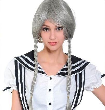 Silver Sailor Girl Wig