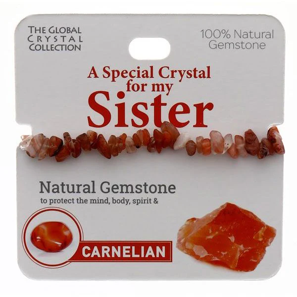 Carnelian Special Sister Gem Bracelet