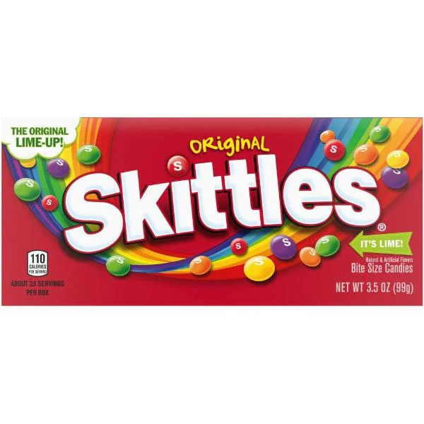 Skittles Original Theatre box 99g