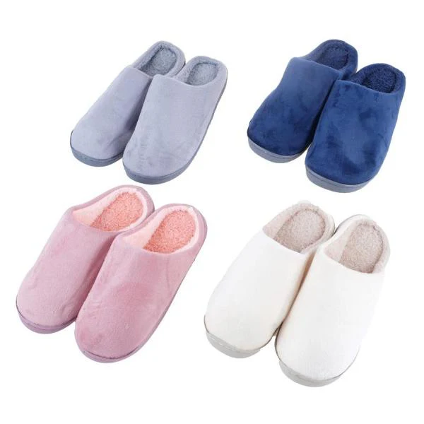 Unisex Adults Plus Slid On Slippers - Image 3