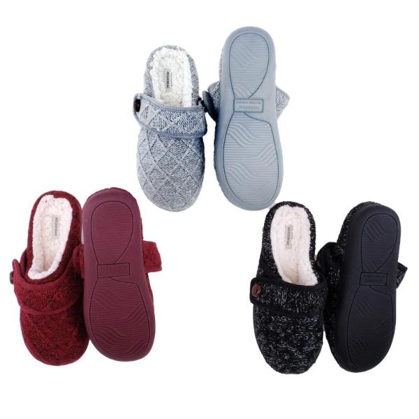 Premium Womens Knitted Slippers - Image 2