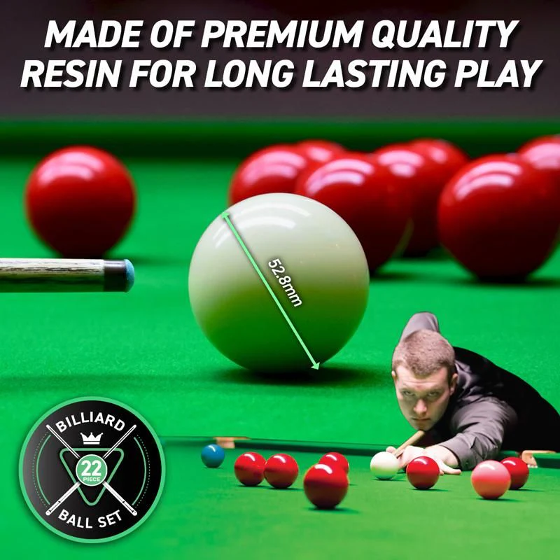 Snooker Ball Boxed Set - 52.8mm Resin Balls - Image 3