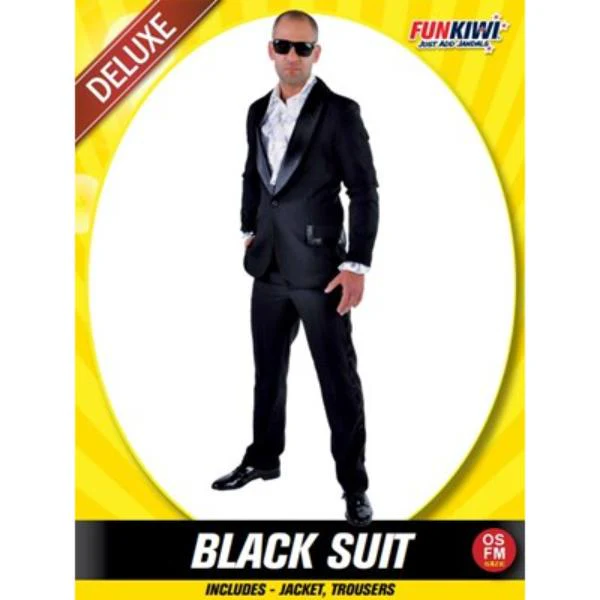 Deluxe Black Suit - OSFM