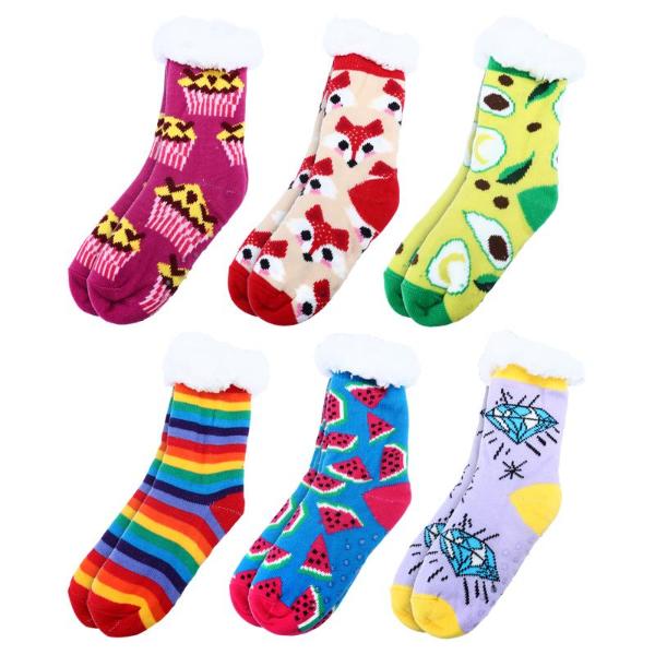Adults Heat Control Extra Thick Sherpa Socks - Image 2