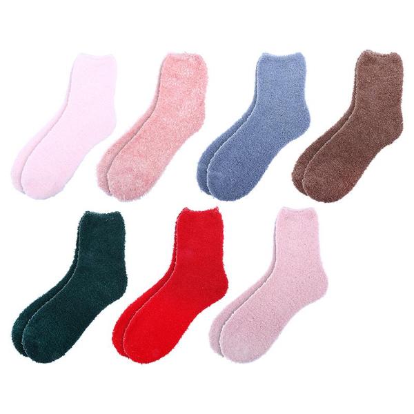 12 Pack Womens Plain Microfibre Socks - Image 2