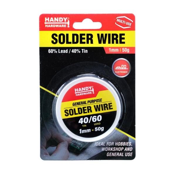 General Purpose Tin Alloy Soldier Wire - 50g