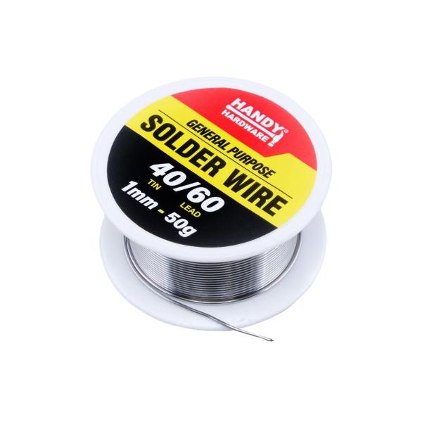 General Purpose Tin Alloy Soldier Wire - 50g - Image 2