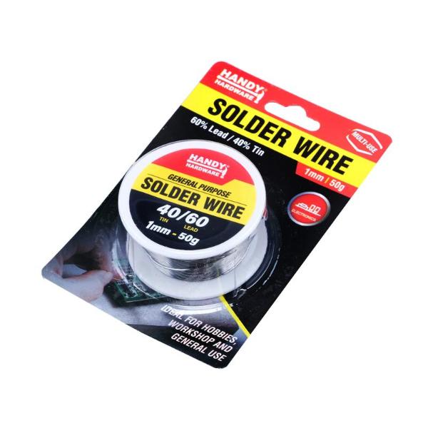 General Purpose Tin Alloy Soldier Wire - 50g - Image 3