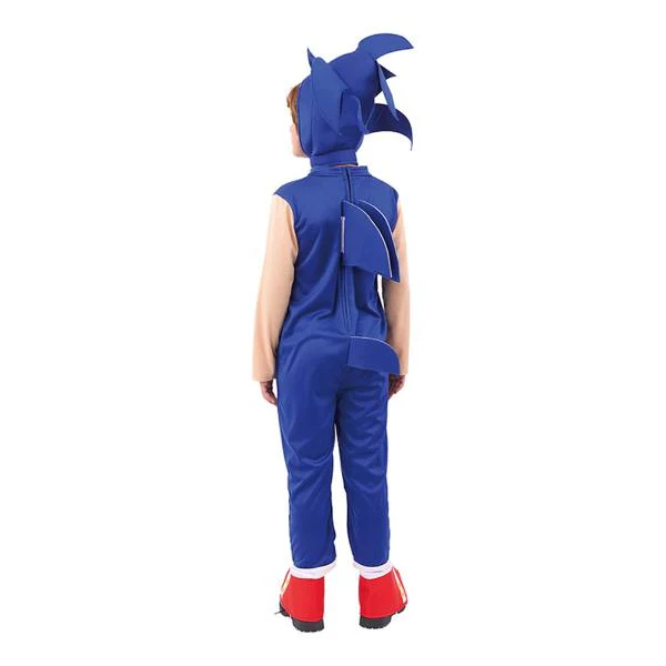 Sonic Hedgehog Boys Costume - 7 - 8 Years - Image 2
