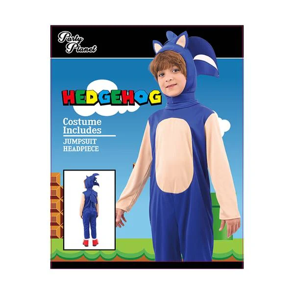 Sonic Hedgehog Boys Costume - 7 - 8 Years - Image 3