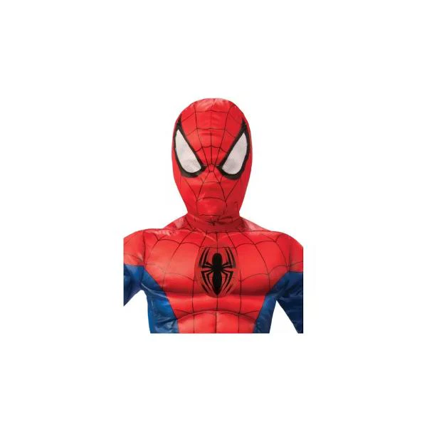 Deluxe Spiderman Kids Costume - Large - Image 2