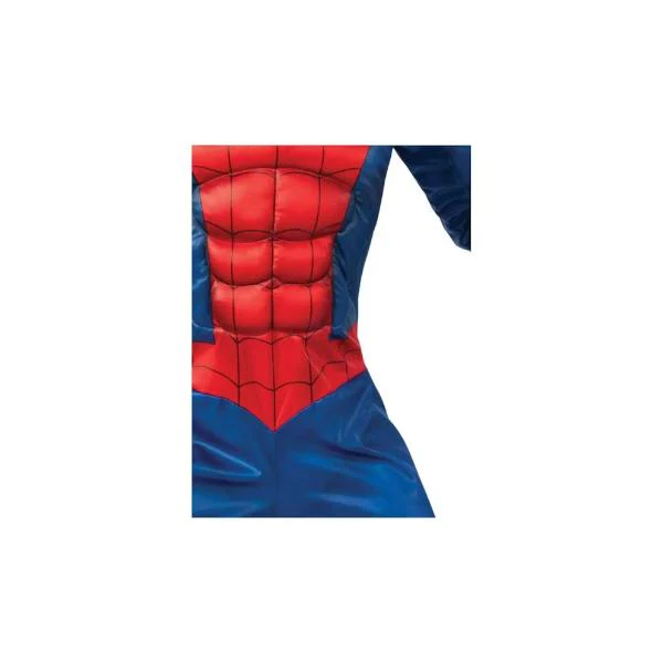 Deluxe Spiderman Kids Costume - Large - Image 3