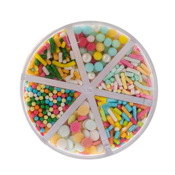 Sprinks 6 Cell Blend Sprinkles - 85g - Image 2