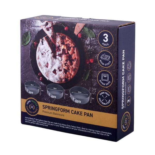 3 Pack Springform Cake Pan - Image 2