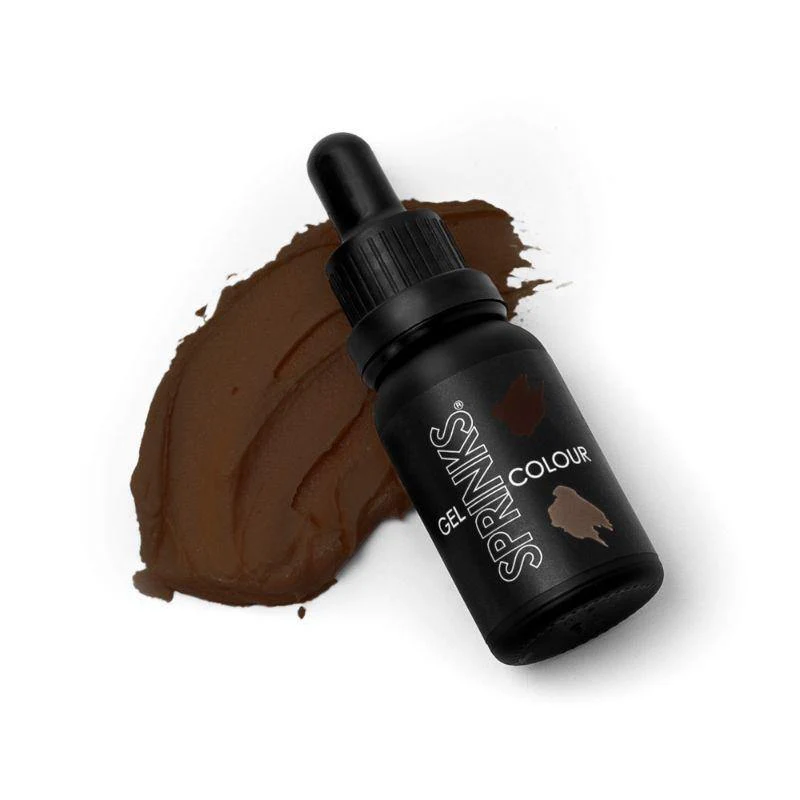 Sprinks Brown Gel Colour - 15ml