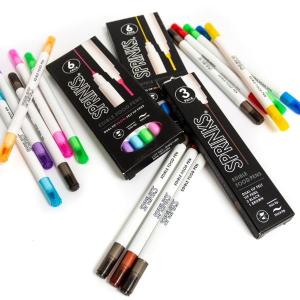 6 Pack Sprinks Pastel Edible Food Pen Set - Image 5