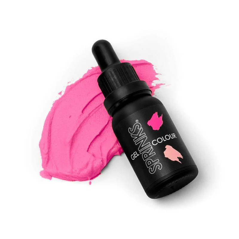 Sprinks Hot Pink Gel Colour - 15ml