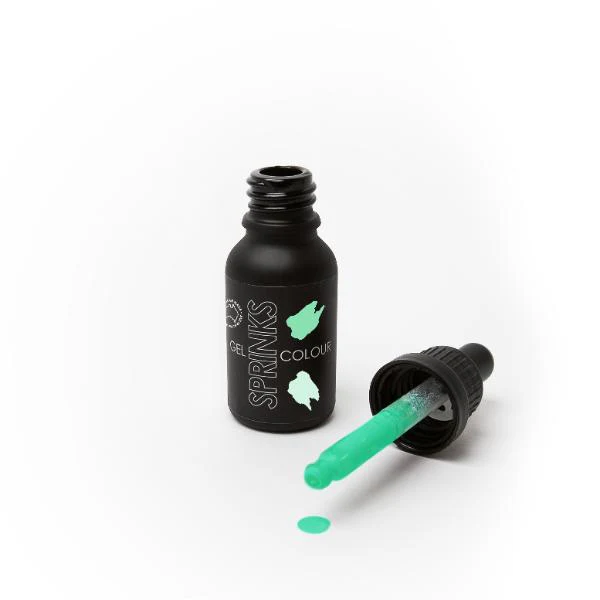 Sprinks Minty Fresh Gel Colour - 15ml - Image 4