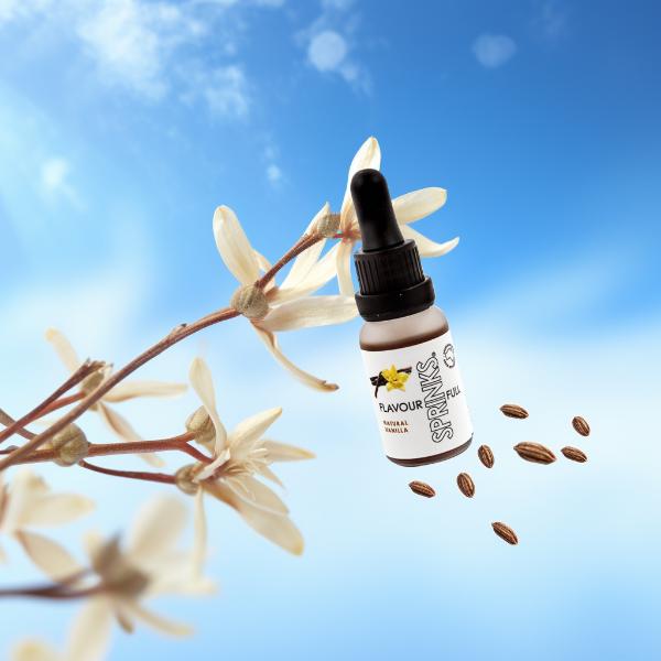Sprinks Natural Vanilla Flavour - 15ml - Image 2