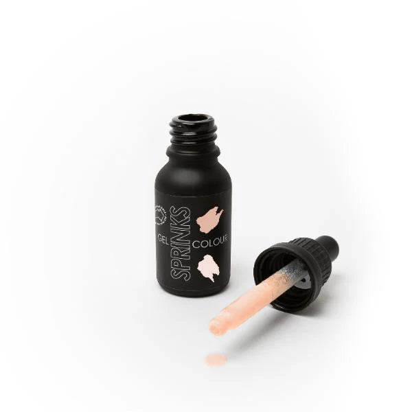 Sprinks Peaches & Cream Gel Colour - 15ml - Image 4