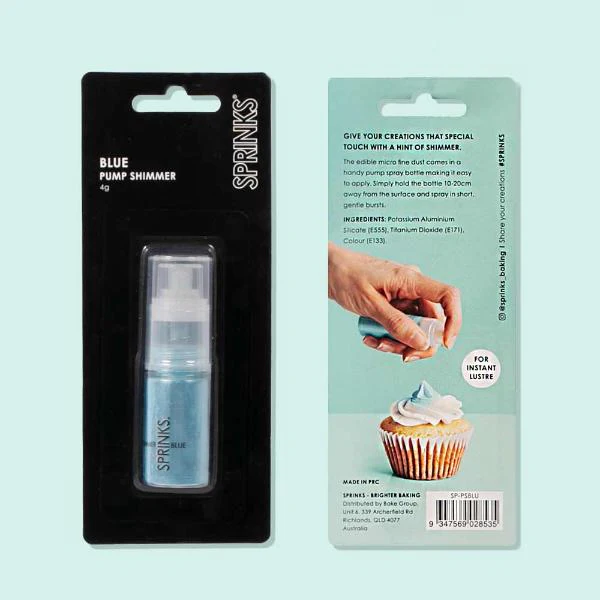 Sprinks Blue Shimmer Pump - Image 2