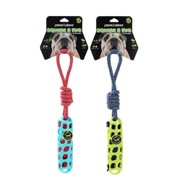 Squeak & Tug Baton Tugger - 38.5cm x 5cm x 5cm