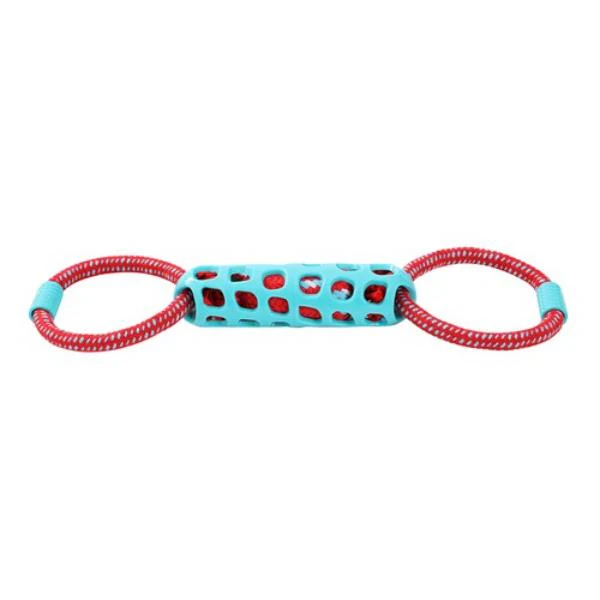 Squeak & Tug Double Tugger Tpr + Rope - 39cm x 12cm x 5cm - Image 4
