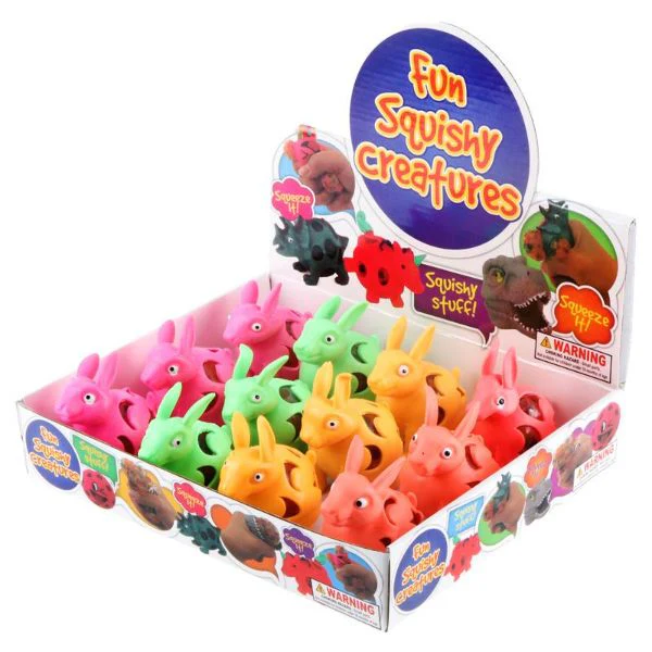 Squeeze Mesh Rabbit Toy - 7.5cm - Image 3
