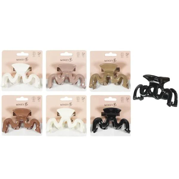 Squiggle Claw Clip - 9cm