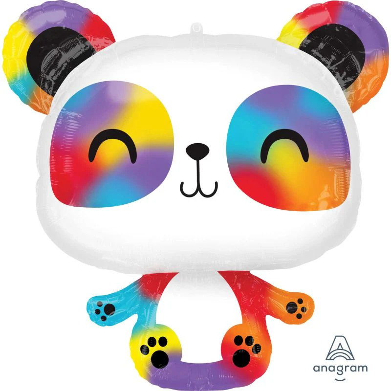 SuperShape Panda Foil Balloon - 60cm x 60cm