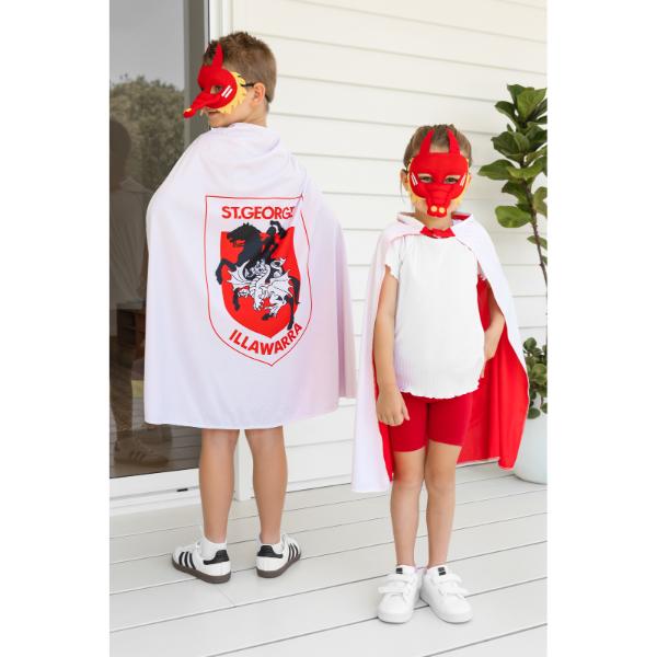 St George Illawarra Dragons Mini Mascot Mask - Image 2