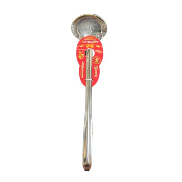 Stainless Steel Ladel - 20cm - Image 4