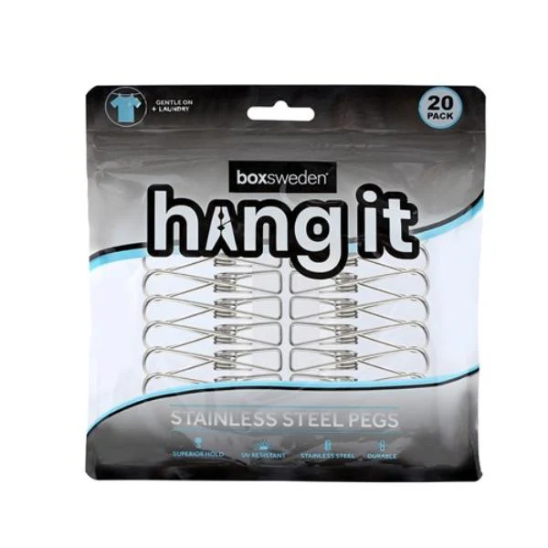 20 Pack HanG It Stainless Steel Pegs - 6cm - Image 3