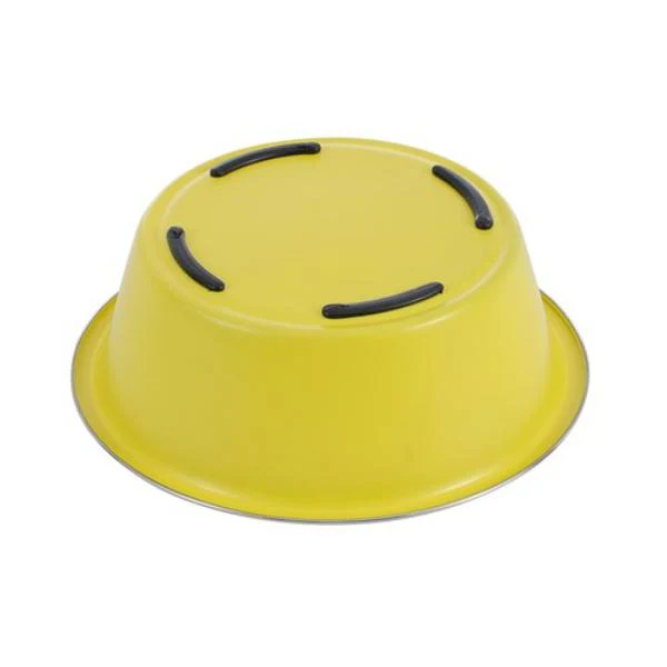 Stainless Steel Anti Skid 1500ml Pet Bowl - 20.6cm x 20.6cm x 6.6cm - Image 4