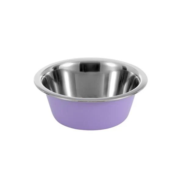 Stainless Steel Anti Skid 750ml Pet Bowl - 16.3cm x 16.3cm x 5.5cm - Image 4